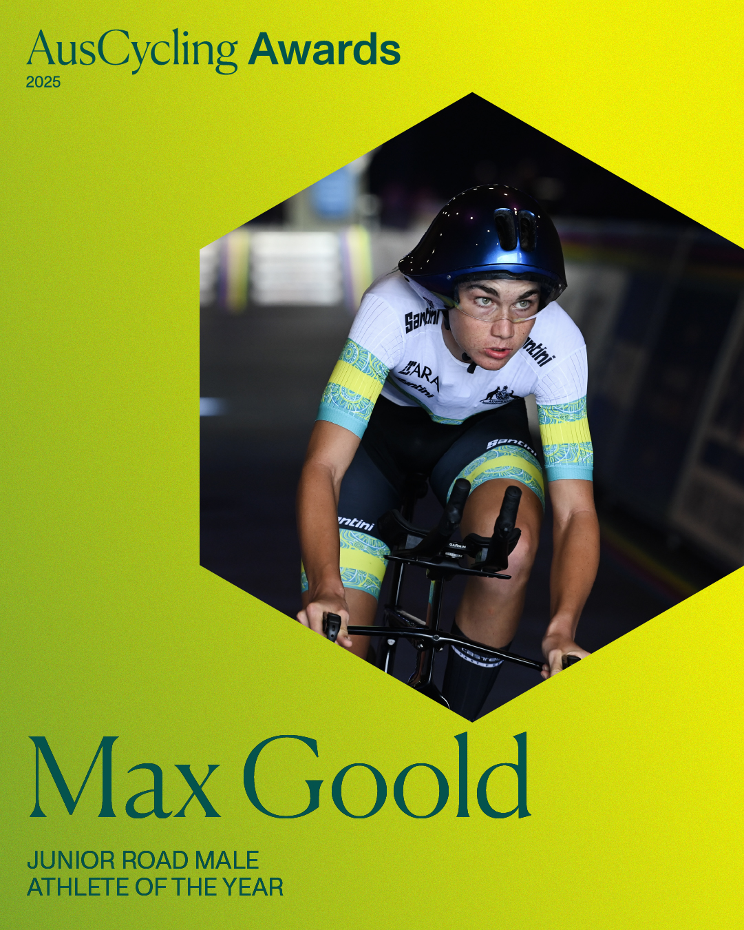 Max Goold Junior Road Male Athlete of the Year 2025